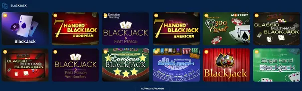 Mostbet kazinosida Blackjack
